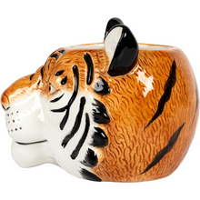 Ceramic Tiger Head Planter