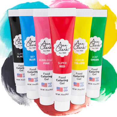 Food Coloring Gel (6 pack)