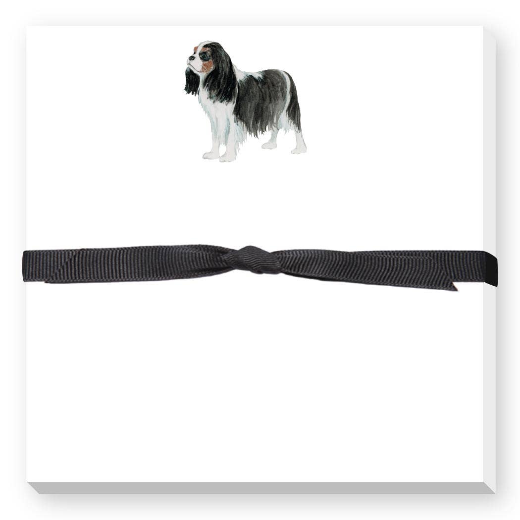 CAVALIER KING CHARLES DOG DOODLE NOTEPAD