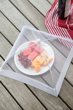 Square Food Umbrella, Mesh Screen, 13"