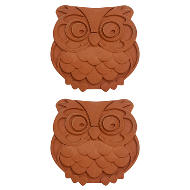 Fox Run Owl Sugar Keeper, Set of 2, 2.5