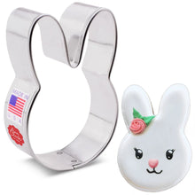 Cute Bunny Head Cookie Cutter