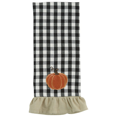 Autumn Checkerboard Dishtowel