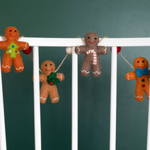 Garland - Felt Gingerbread Man - Christmas Decor