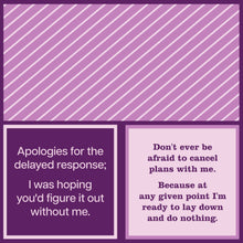 NAPKIN Cancel plans | Funny Home Gift | Cocktail Napkin