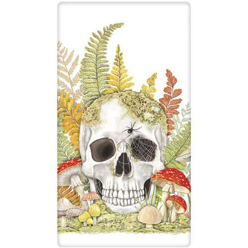 Mushroom Skull Towel