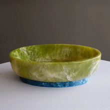 RESIN Rio Large Oval Bowl with Base