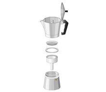 Classic Red Espresso Pot