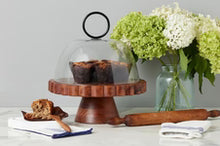 Scalloped Pedestal Cake Stand