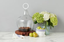 Glass Cloche, Ring Handle, Large