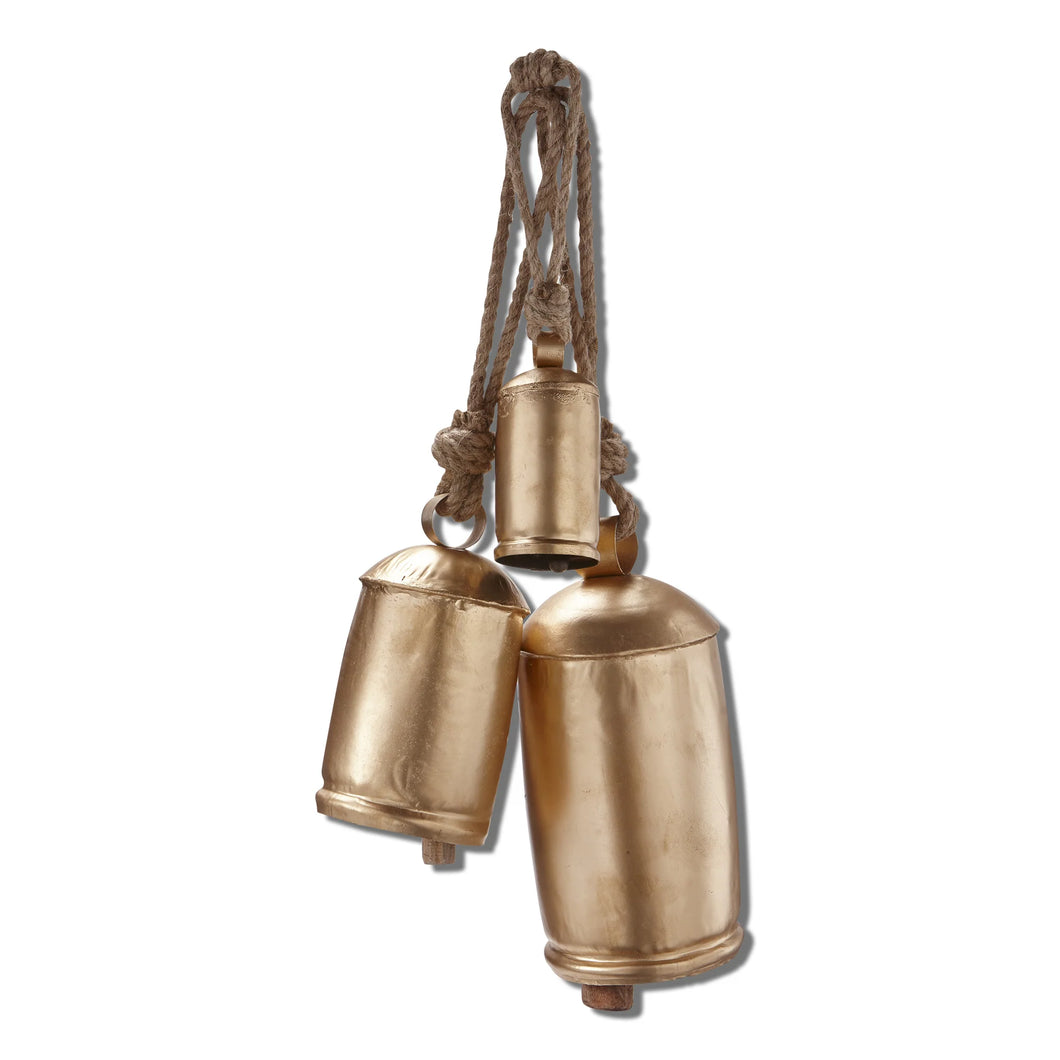 Antique Hanging Bells Set Of 3