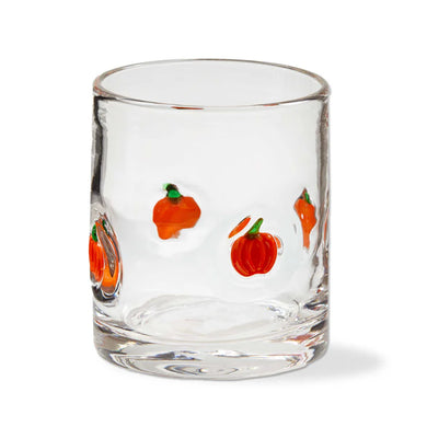 Pumpkin Dot DOF Glass