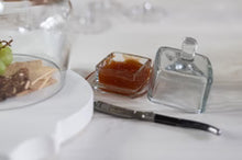 Bistro Glass Jam Jar, Square