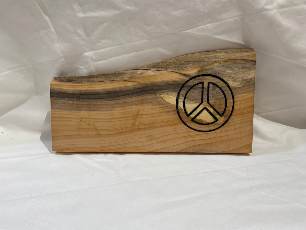 Medium Hard Maple L.E. With Peace Sign