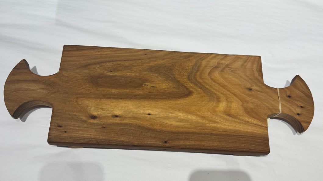 Elm Cutting Board W/Handles