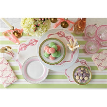 Pink Bow Serving Papers