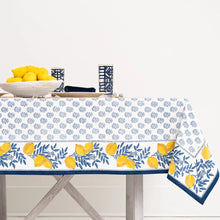 Lemon Vine Tablecloth-90 Round
