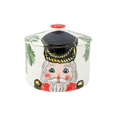 Nutcracker Biscotti Jar