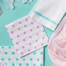 Papersoft Napkins Dot Pink Cocktail Napkins