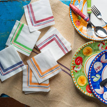 Campagna Cocktail Napkins-Orange