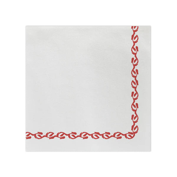 Florentine Red Dinner Napkin/50