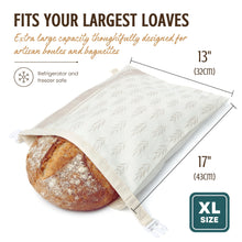 Reusable Beeswax Bread Bags