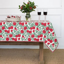 Pomegranate Vine Table Linens