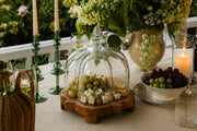 Glass Quatefoil Dome