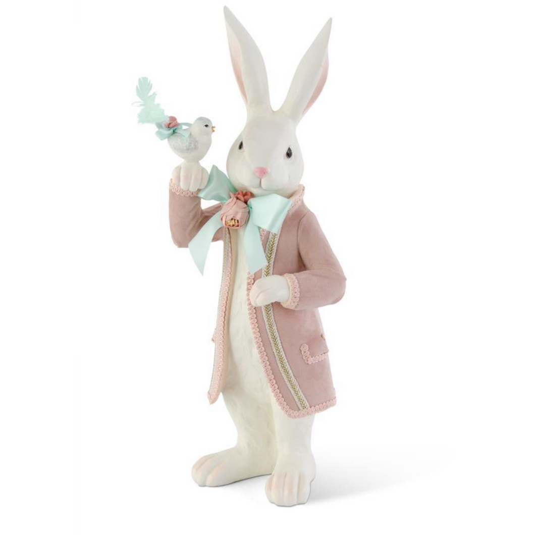 21.25 Inch Resin Easter Bunny