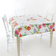 Parakeet Perch Instructional Mahjong Tablecloth