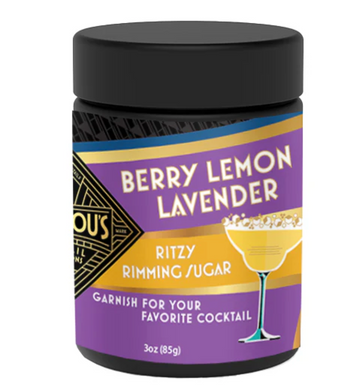 Berry Lemon Lavendar Rimming Sugar