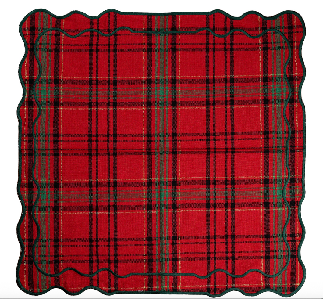 Christmas Check Placemat