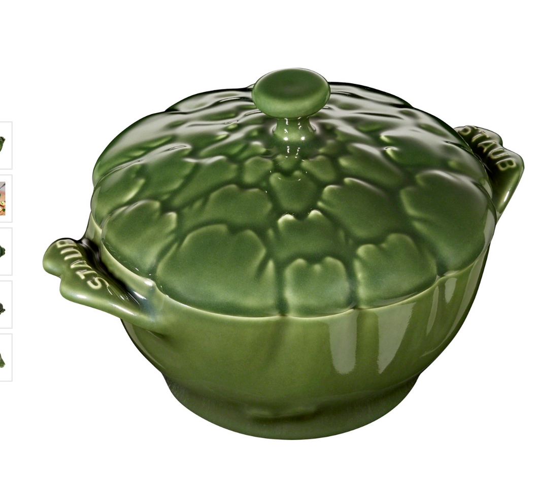 Ceramic Artichoke 16 Oz Cocotte