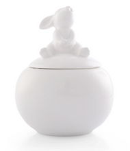 Porcelain Sitting Bunny Sugar Bowl