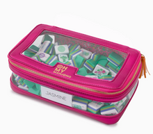 Pink Mahjong Tiles Storage Bag