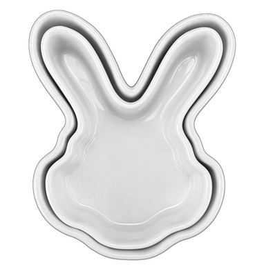 Bunny Head Dishes Set/2