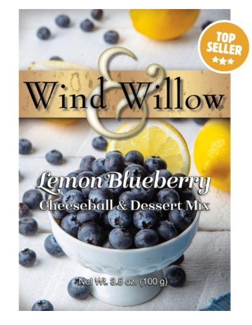 Lemon Blueberry Cheeseball & Dessert Mix