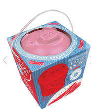 Pink Bacon Grease Bin