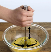 Stainless Steel Rotary Whisk Blender