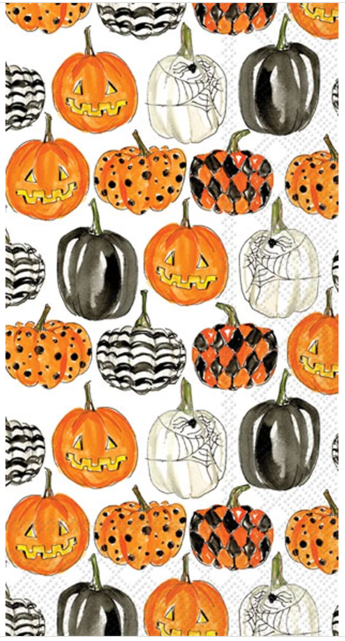 Pumpkin Pattern Guest towels