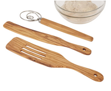 Olive Wood Slotted Spurtle