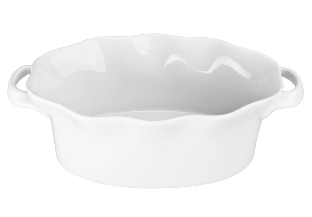 Wavy Deep Oval Baker 1.5 qt