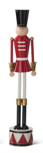 Red. Black & White Metal Soilder