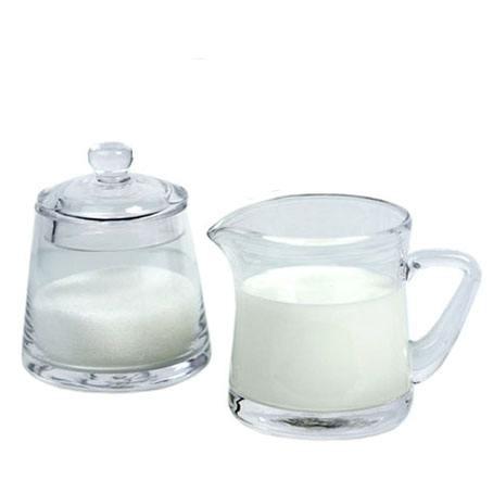 Glass Sugar & Creamer Set - Thumbnail 2