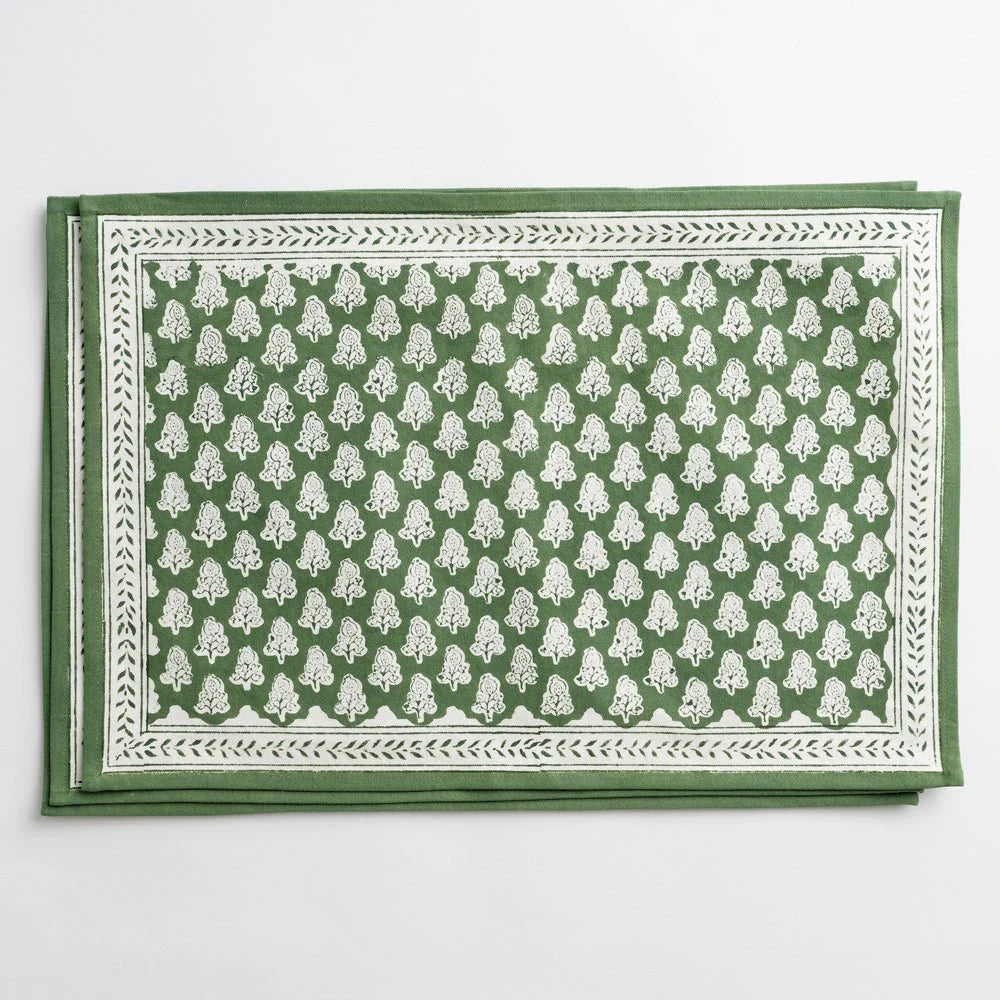 Pom Buti Green Placemat