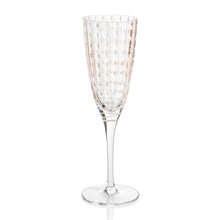 Pink Dot Champagne Flute