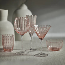 Pink Dot Wine Glass