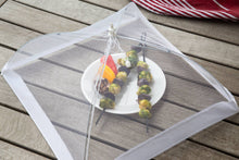 Giant Square Food Umbrella, Mesh Screen, 18"