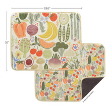 Farm Stand Dish Drying Mats, Set of 2