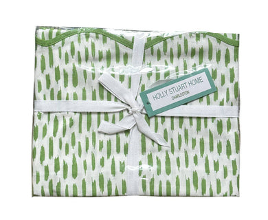 DAH MAHJONG TABLECLOTH ~ GREEN TEA